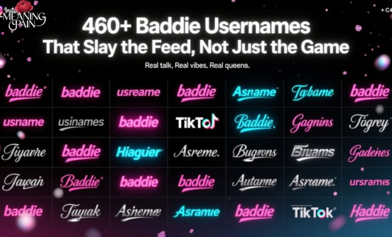 460+ Baddie Usernames That Slay the Feed, Not Just the Game