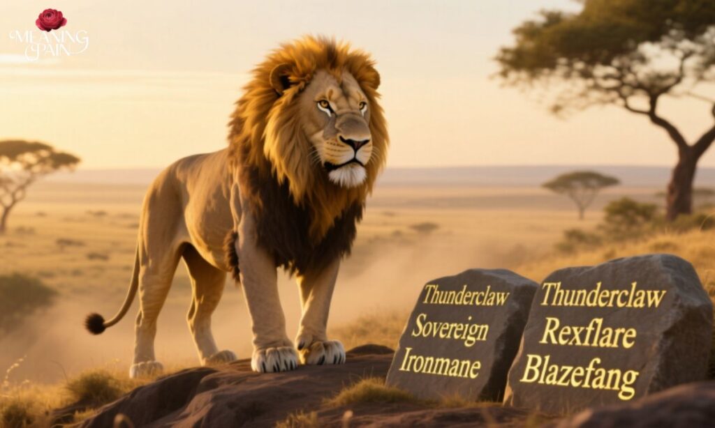 Best Catchy Lion Names