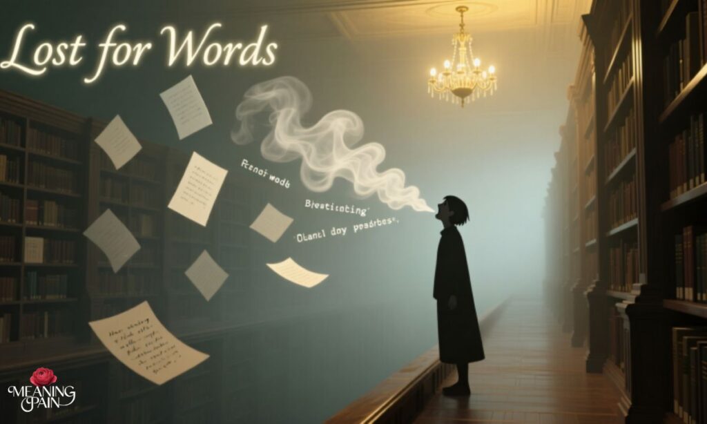 Definition of Lost for Words