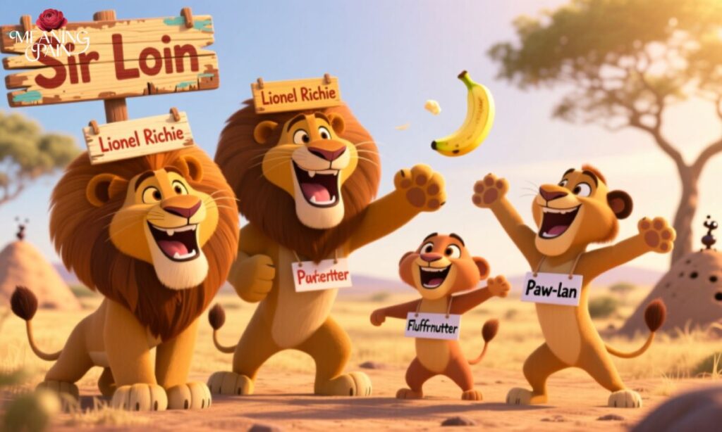 Funny Lion Names That Make You Smile