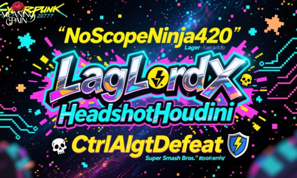 Funny and Unique Tryhard Gamertags