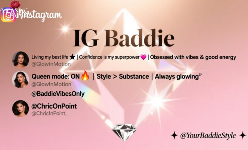 IG Baddie Bio + Username Ideas