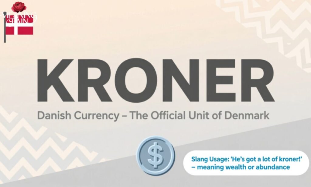 Kroner Meaning in English and Slang