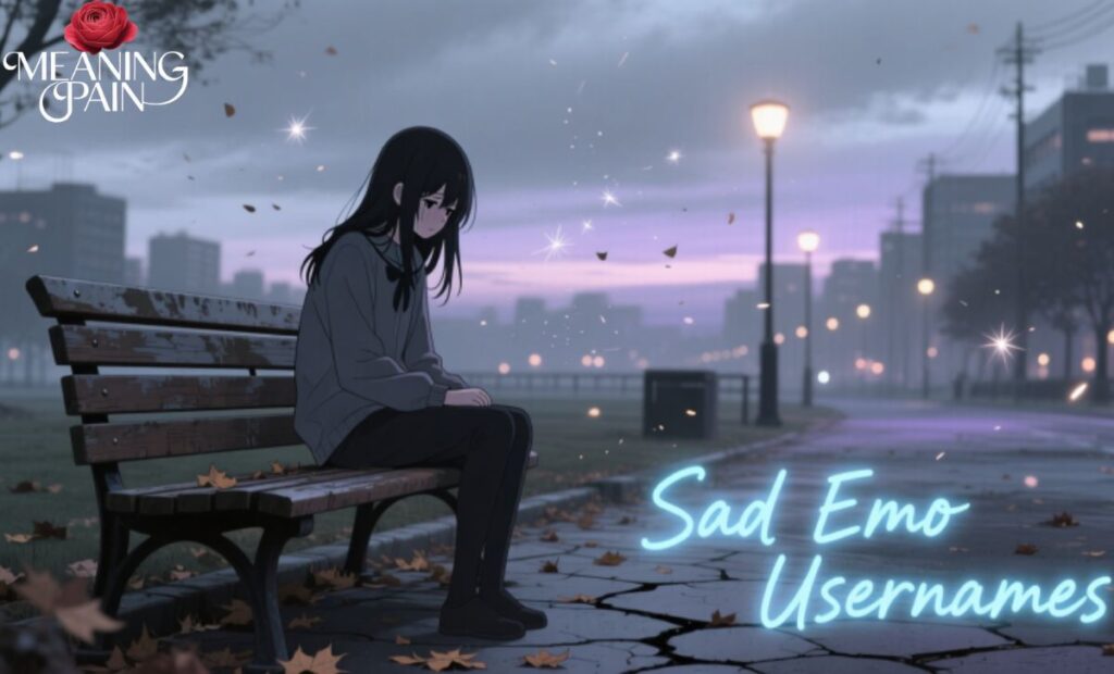 Sad Emo Usernames