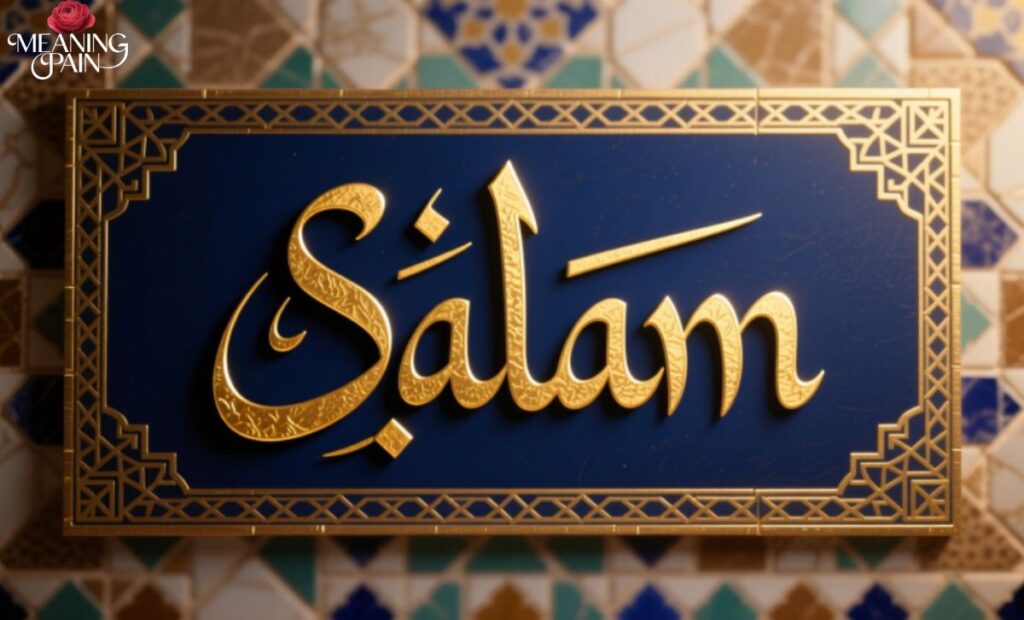 Salam Meaning in Arabic
