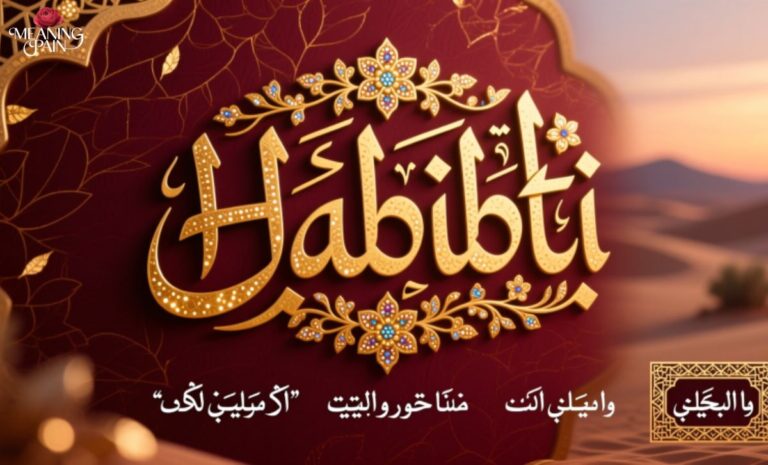 The Word Habibti Meaning in Arabic With Examples