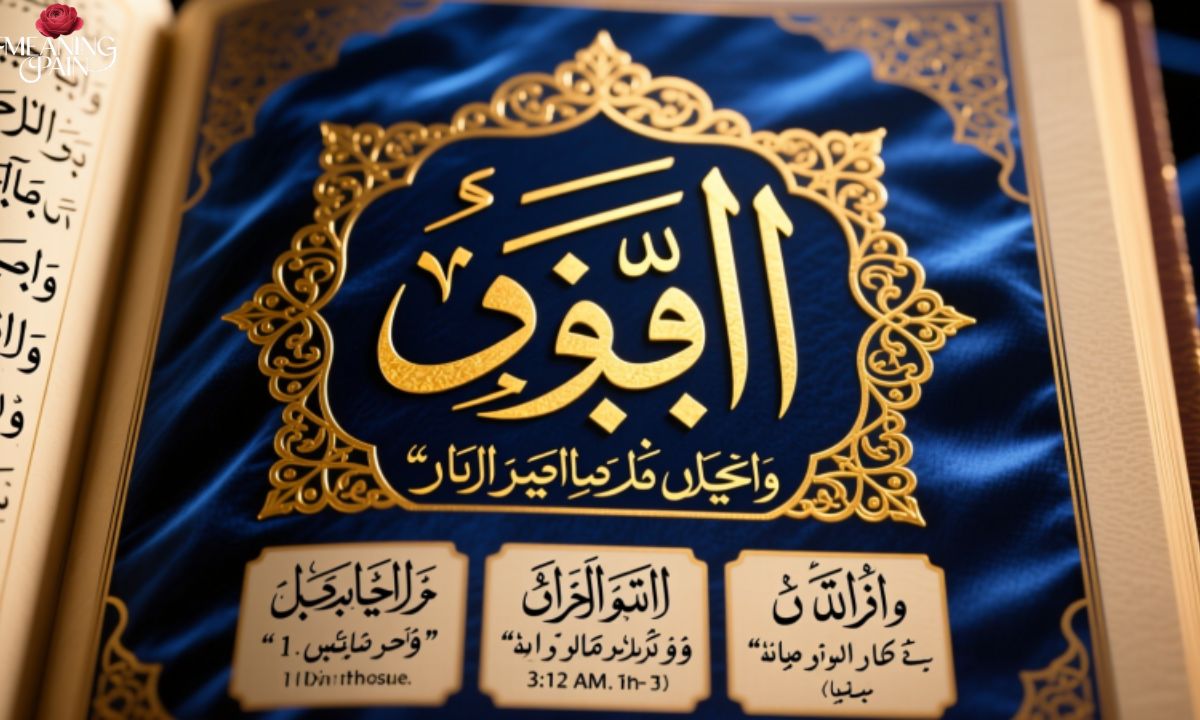 The  Word Tahajjud Meaning In Arabic With Examples