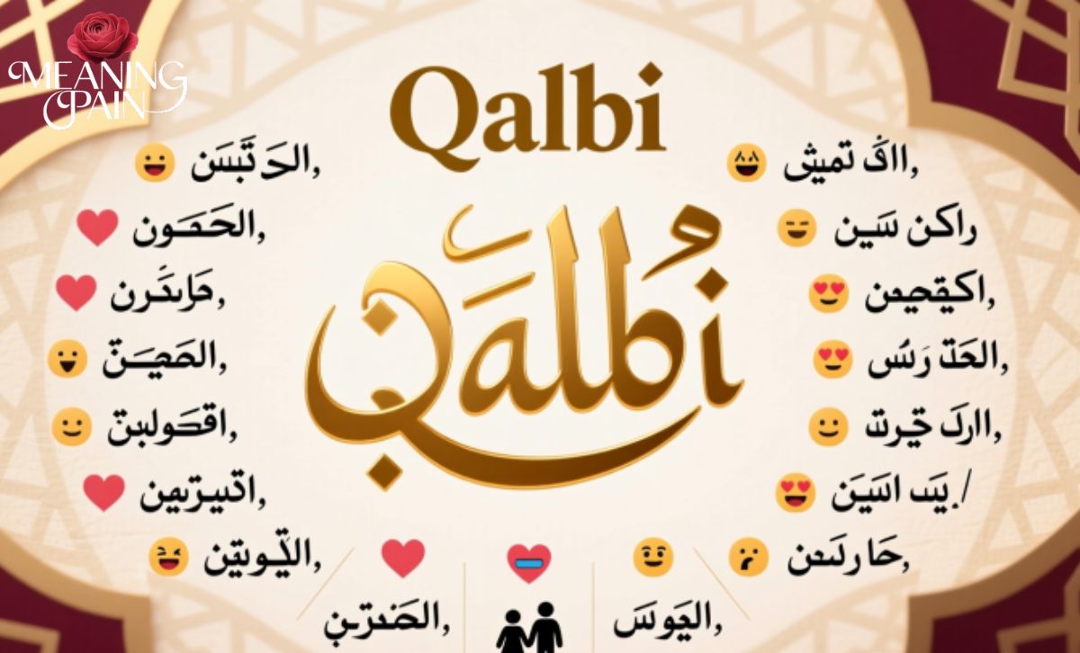 Top 220+ he Word "Qalbi" Meaning in Arabic With Examples
