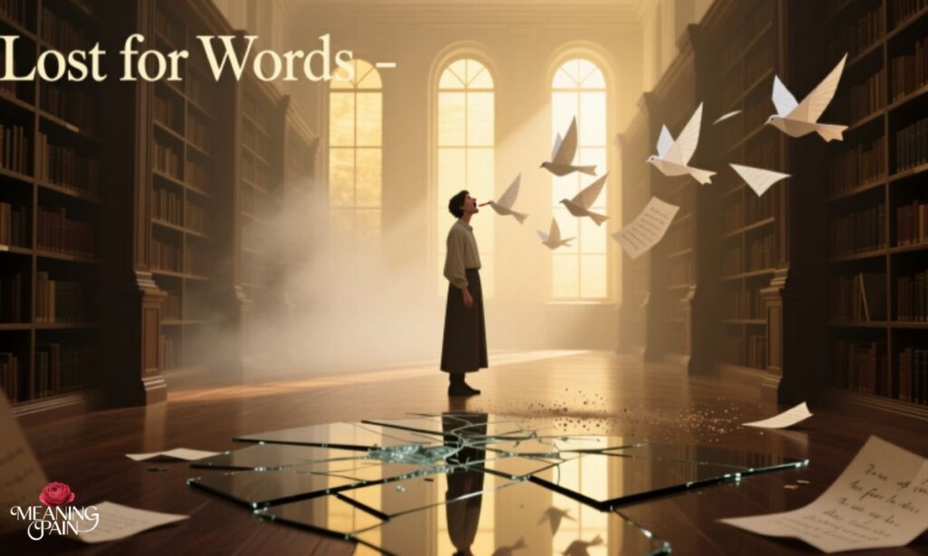 What Does "Lost for Words" Mean?