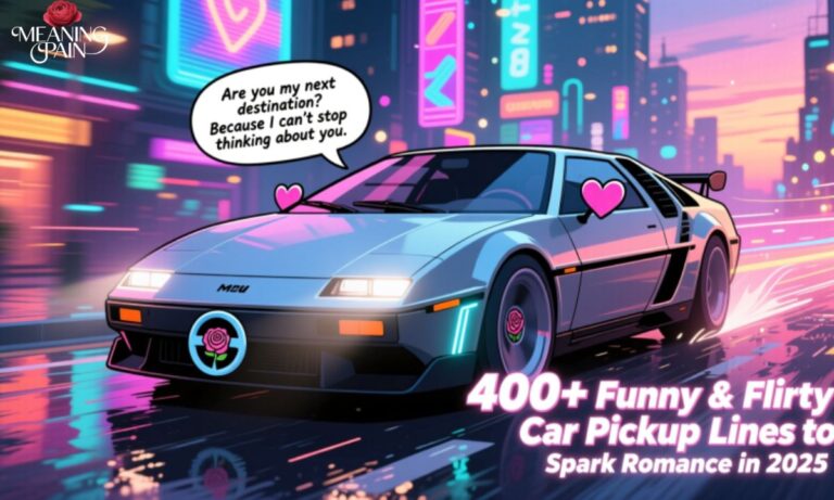 400+ Funny & Flirty Car Pickup Lines to Spark Romance in 2025