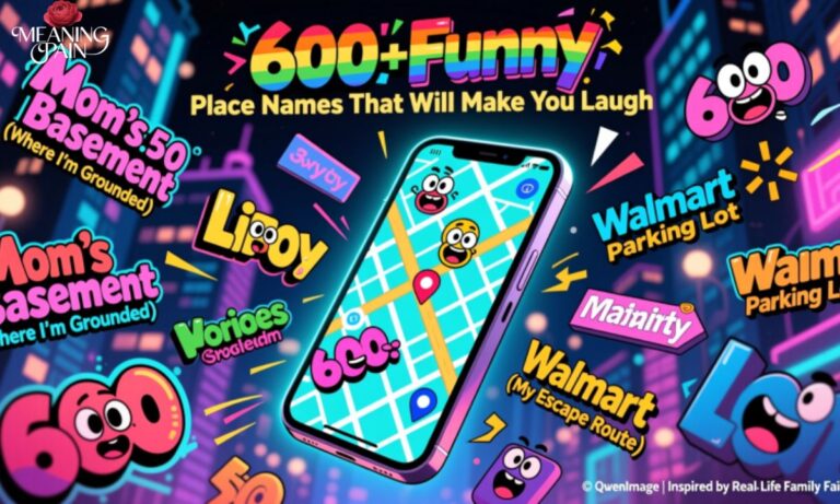 600+Funny LIFE360 Place Names That Will Make You Laugh