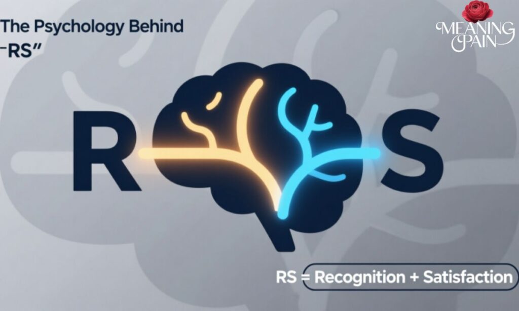 Advanced Tip: The Psychology Behind “RS”