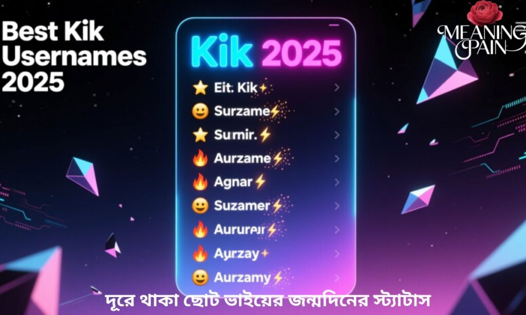 Best Kik Usernames 2025