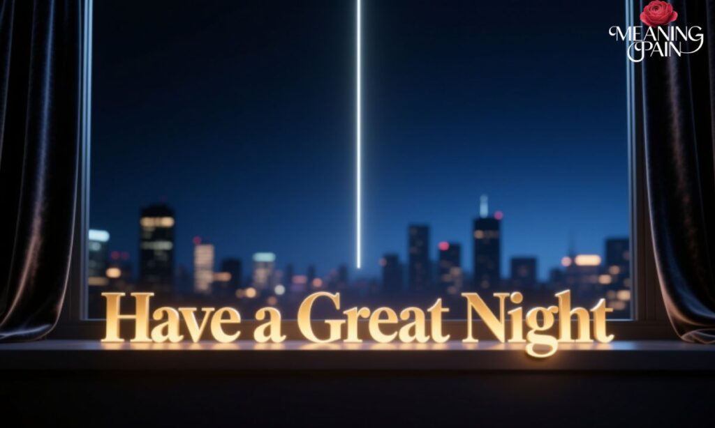 Best Way to Say “Have a Great Night”