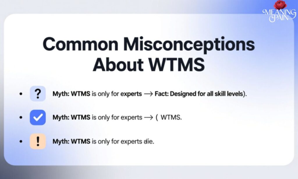 Common Misconceptions About WTMS