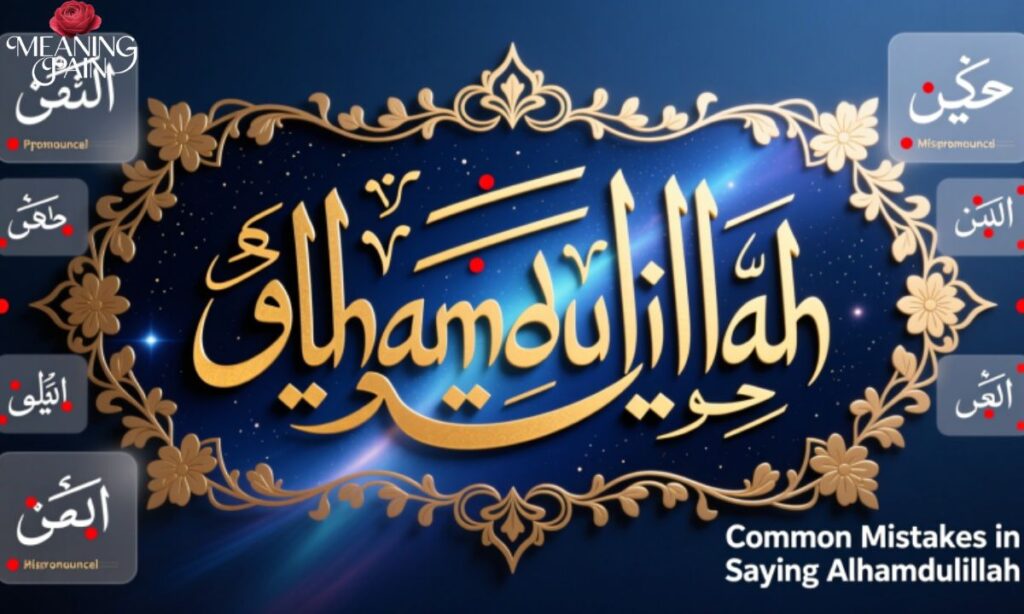 Common Mistakes in Saying Alhamdulillah