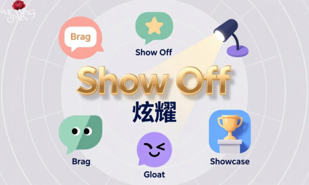 Common Synonyms of “Show Off”