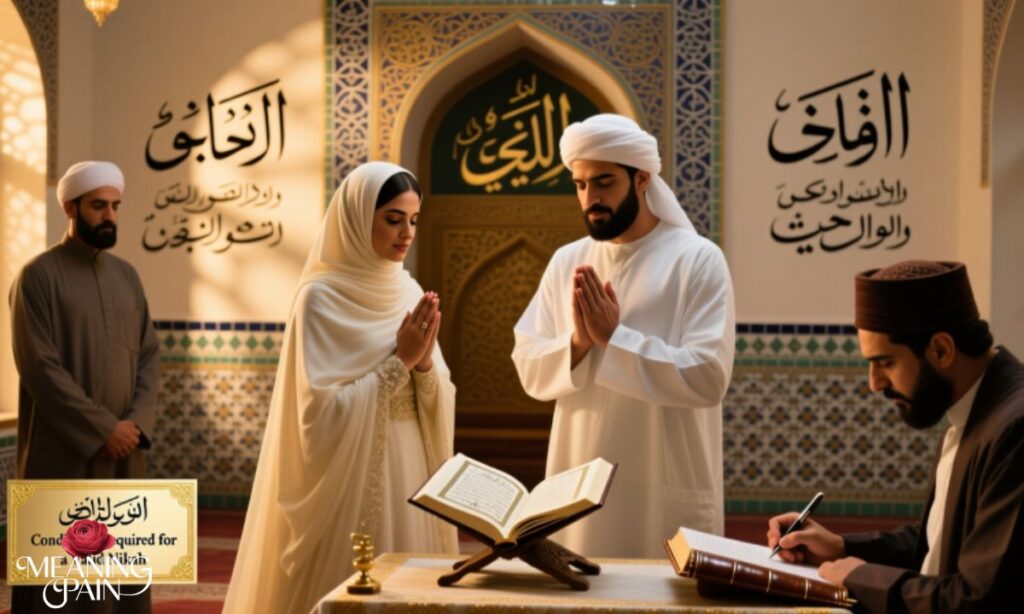 Conditions Required for a Valid Nikah
