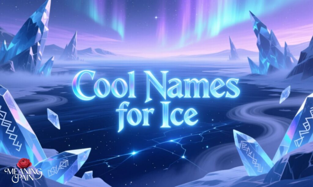 Cool Names for Ice