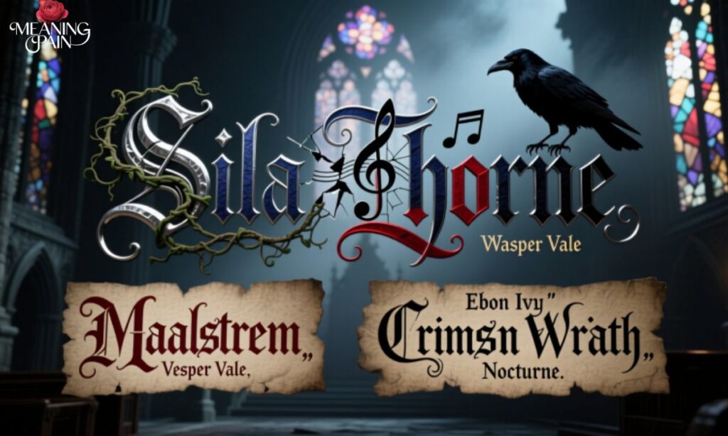 Creative Gothic Nicknames from Movies, Music & Literature