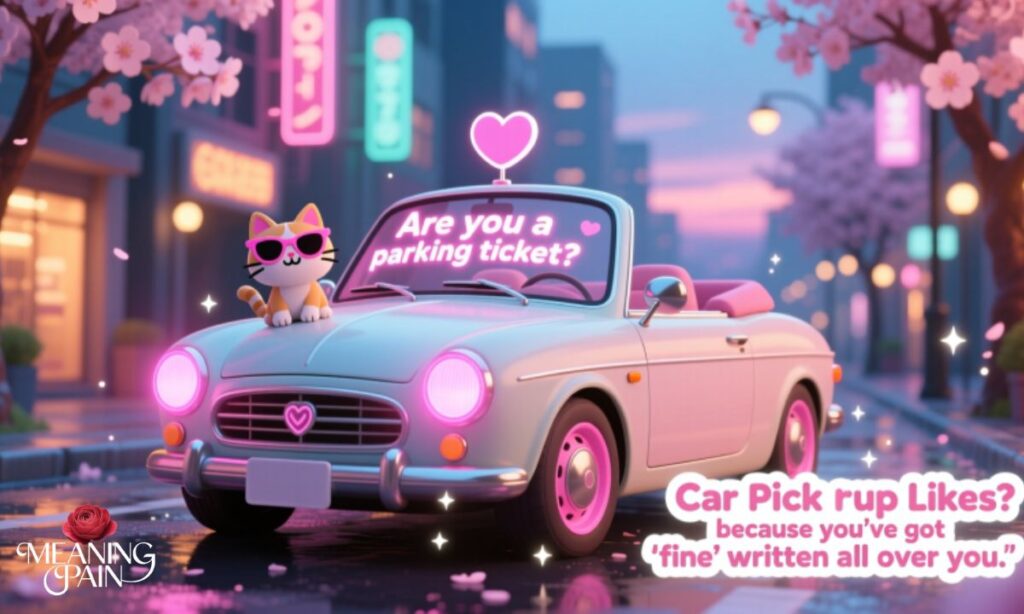 Cute Car Pick Up Lines