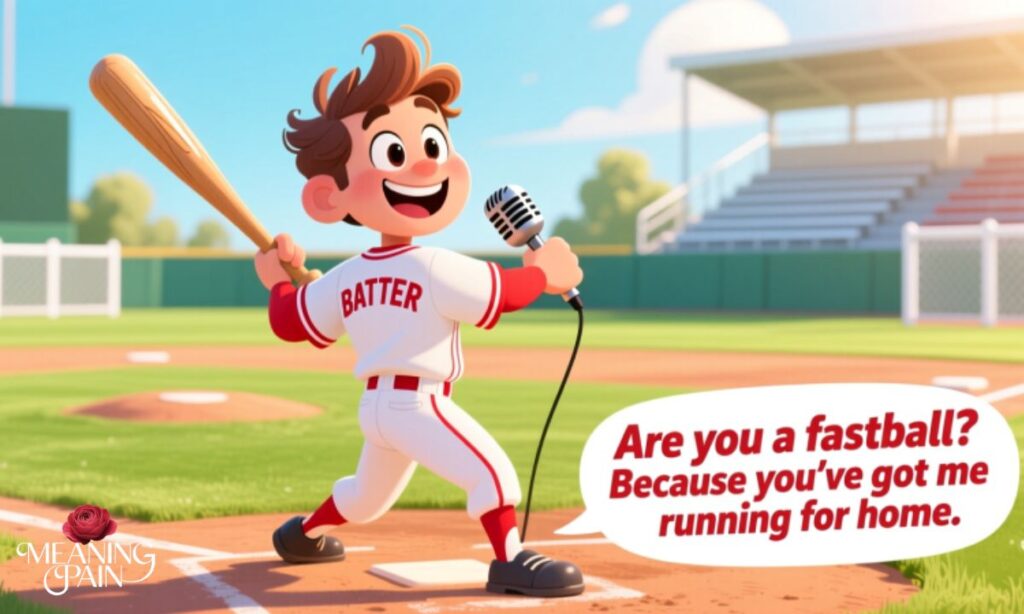 Funny Baseball Pickup Lines