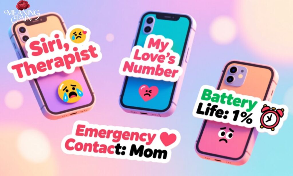 Funny Phone Names With Meanings