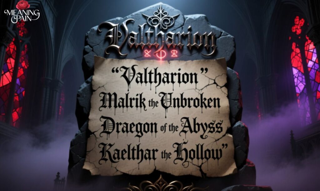 Gothic Nicknames for Guys That Sound Powerful