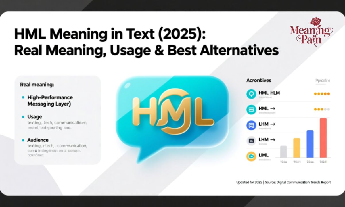 HML Meaning in Text (2025) Real Meaning, Usage & Best Alternatives