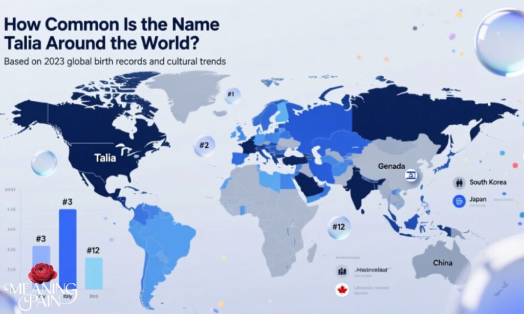 How Common Is the Name Talia Around the World?