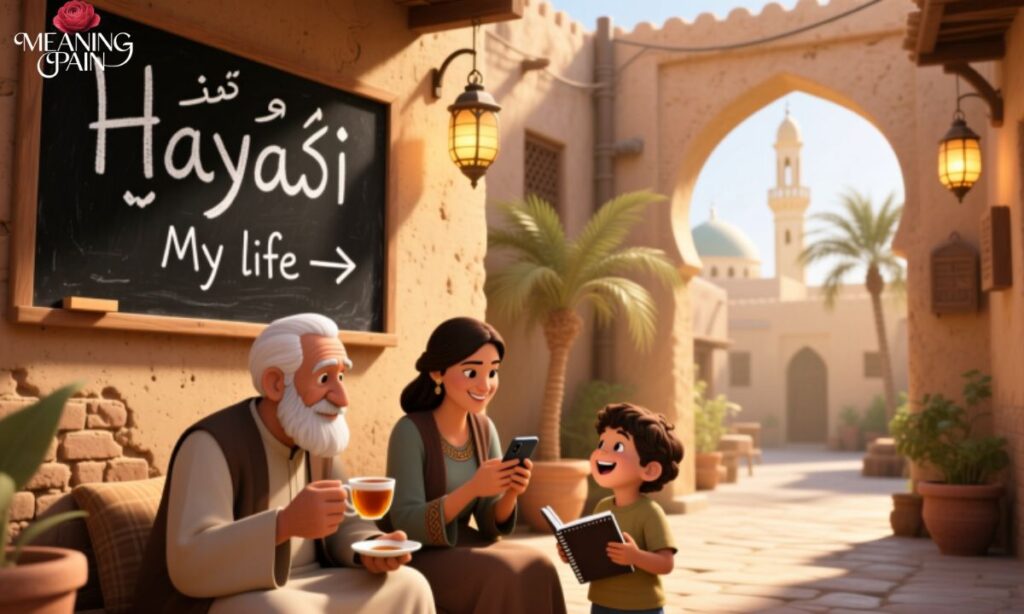 How "Hayati" Is Used in Daily Arabic Conversation