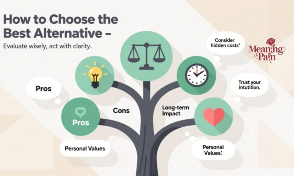 How to Choose the Best Alternative