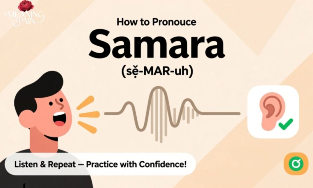 How to Pronounce Samara Correctly