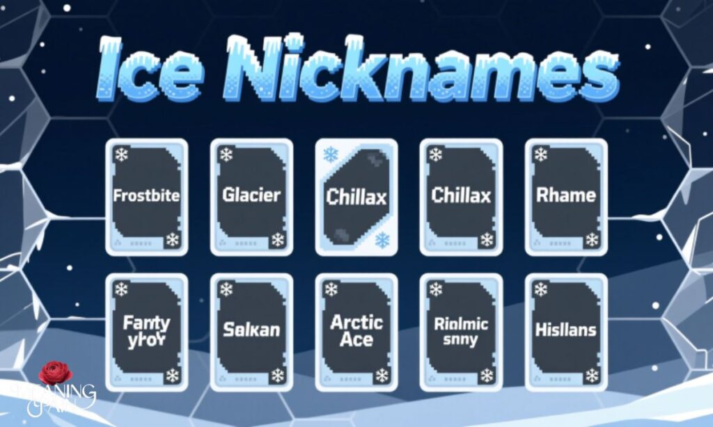Ice Nicknames
