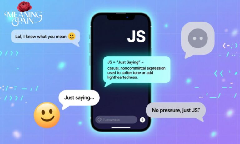 JS Meaning in Texting 2025 Definition, Usage, and How to Respond
