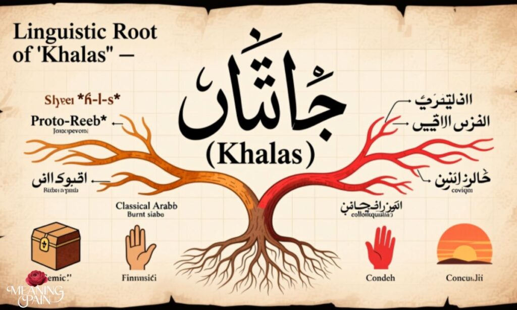 Linguistic Root of "Khalas"