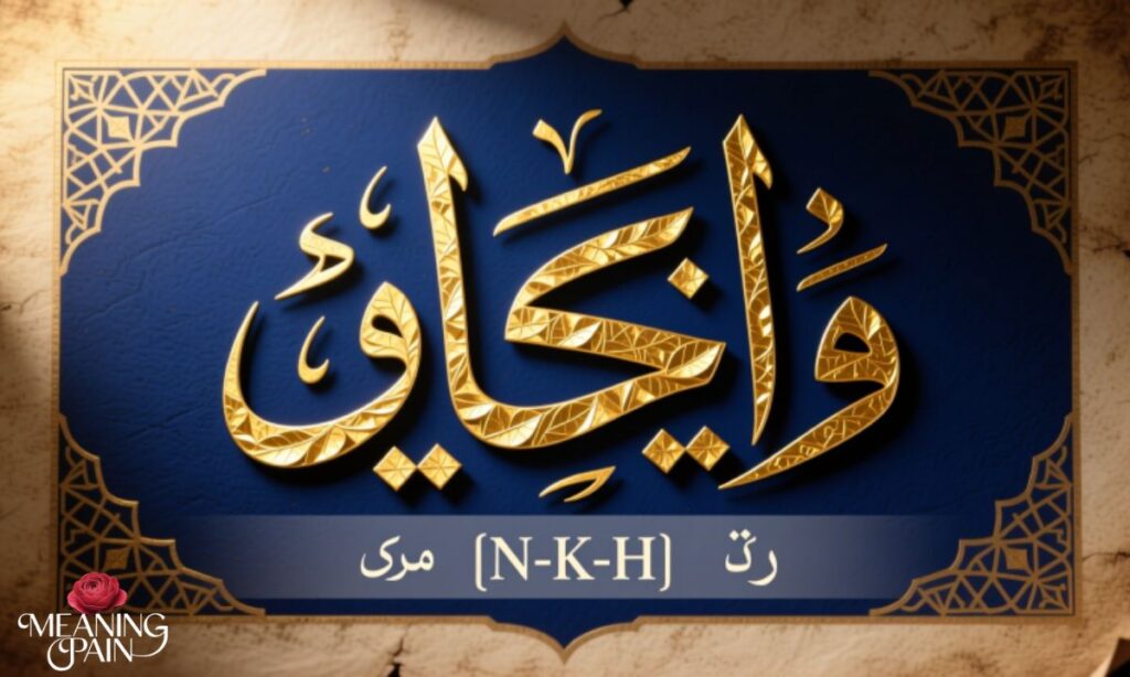 Linguistic Root of Nikah (نِكَاح)