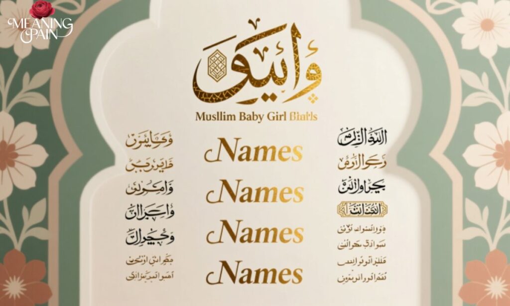 Modern Muslim Baby Girl Names