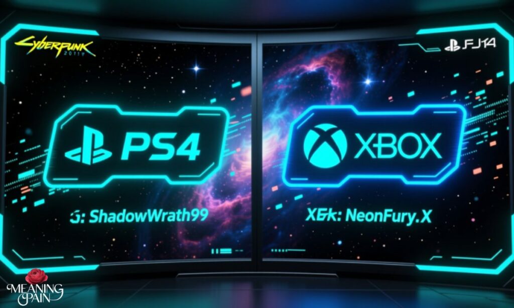 PS4 & Xbox Gamertags