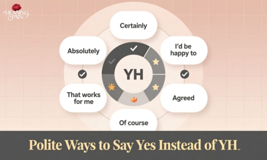 Polite Ways to Say Yes Instead of YH