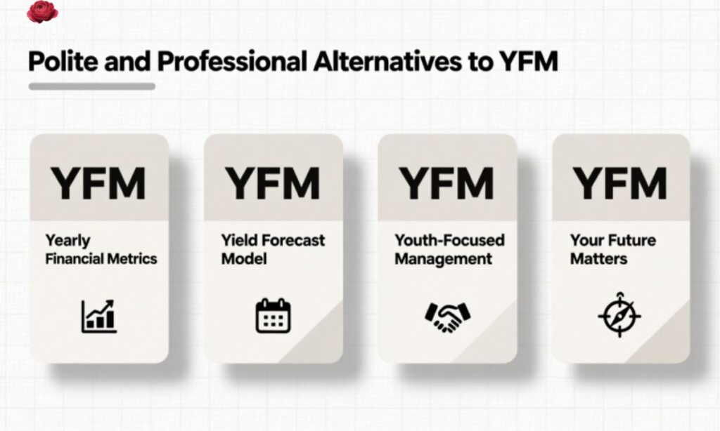 Polite and Professional Alternatives to YFM