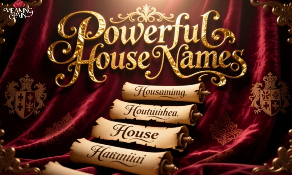 Powerful House Names