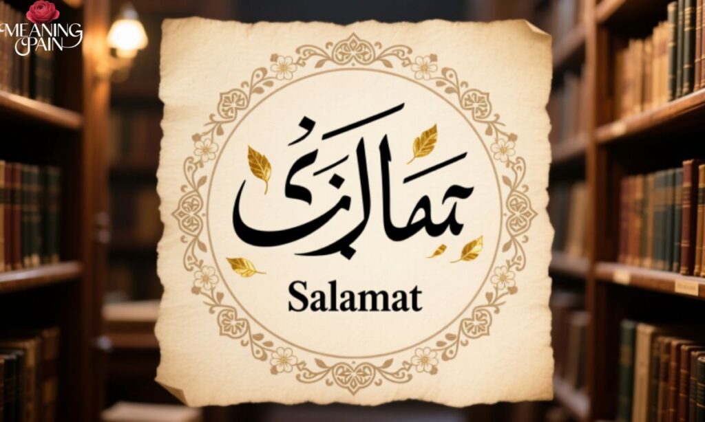 Salamat Meaning in Urdu and English