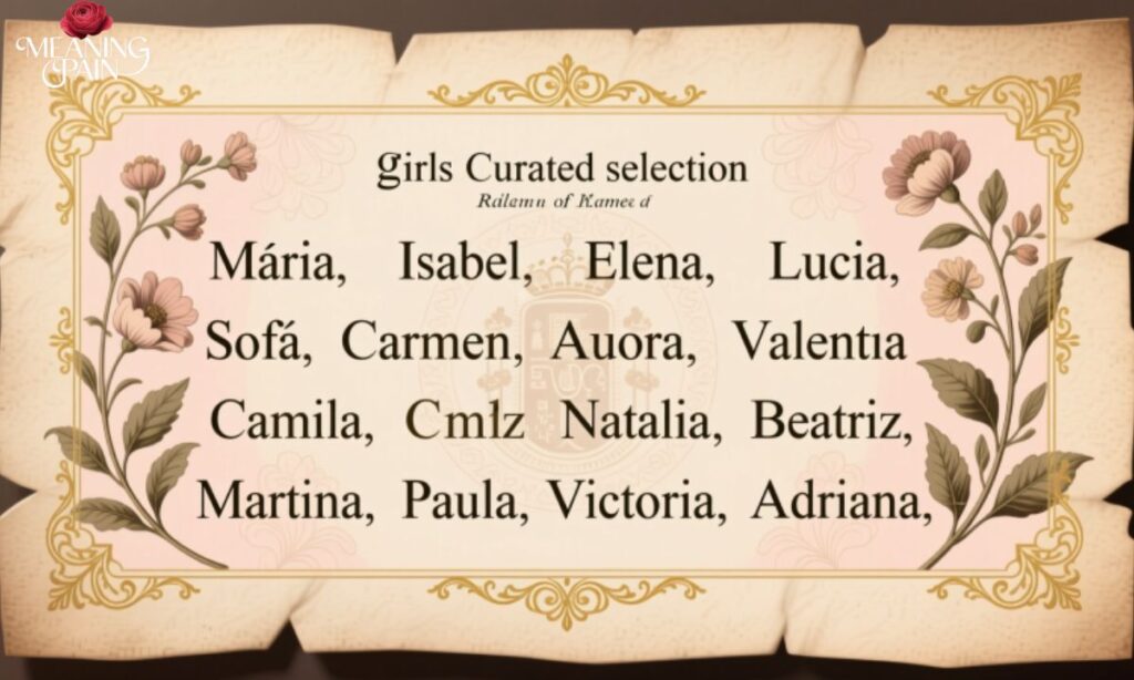 “Spanish middle names for girls – cute, elegant and meaningful options”