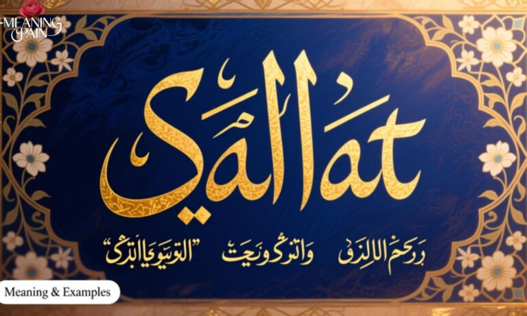 The Word "Salamat" Meaning In Arabic With Examples