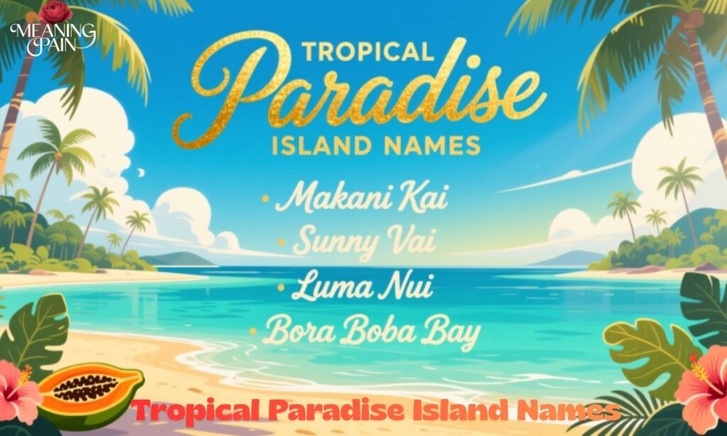 Tropical Paradise Island Names