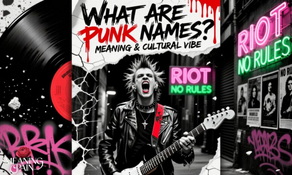 What Are Punk Names? Meaning & Cultural Vibe