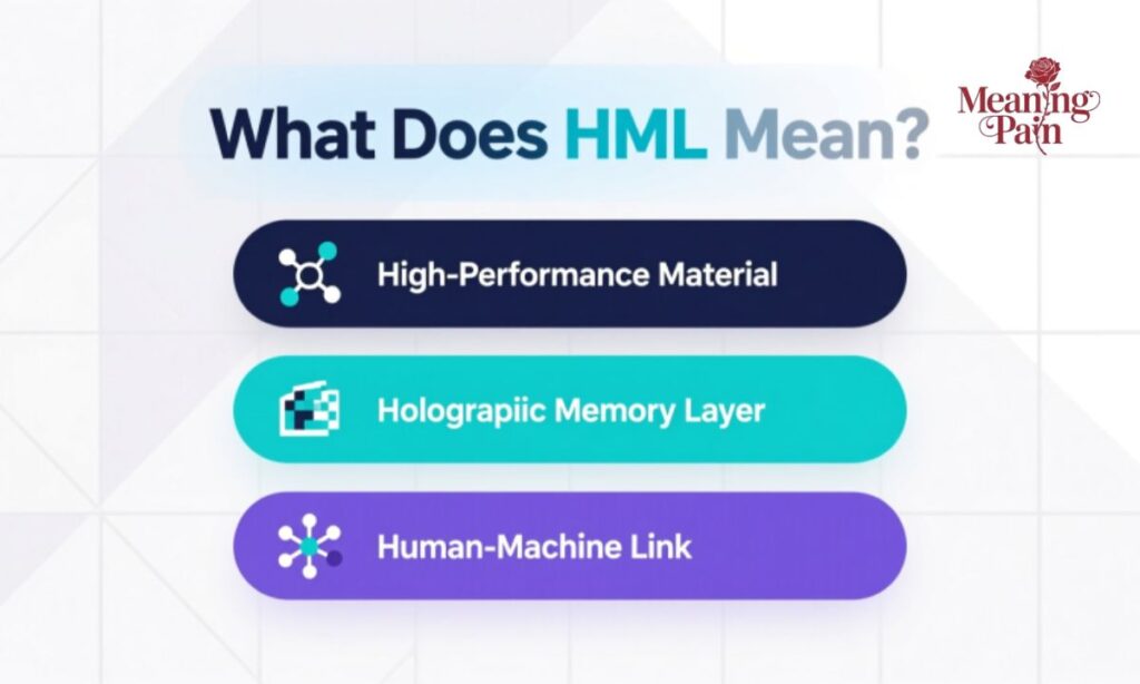 What Does HML Mean
