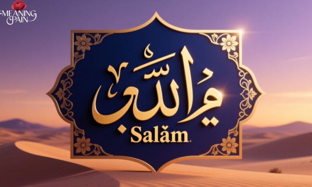What Does "Salamat" Mean in Arabic?