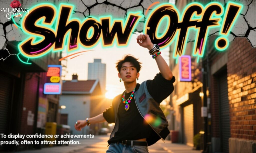 What Does “Show Off” Mean?